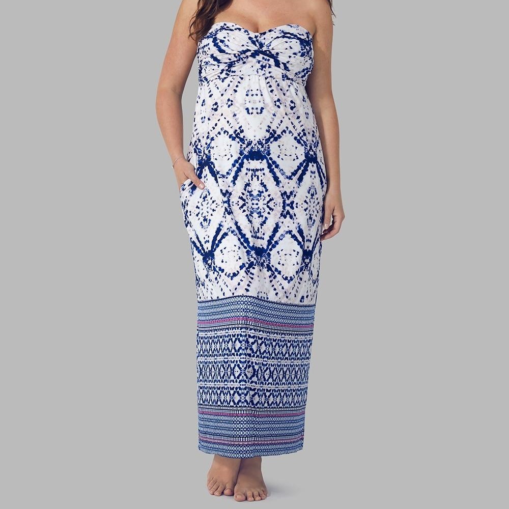 SOMA maxi dress with removable straps